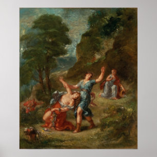 Poster Delacroix - Le Printemps