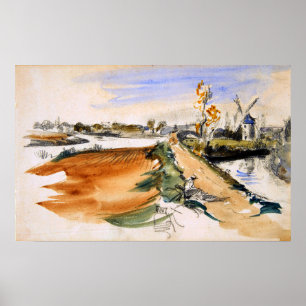 Poster Delacroix - Sketchbook France Et Environs