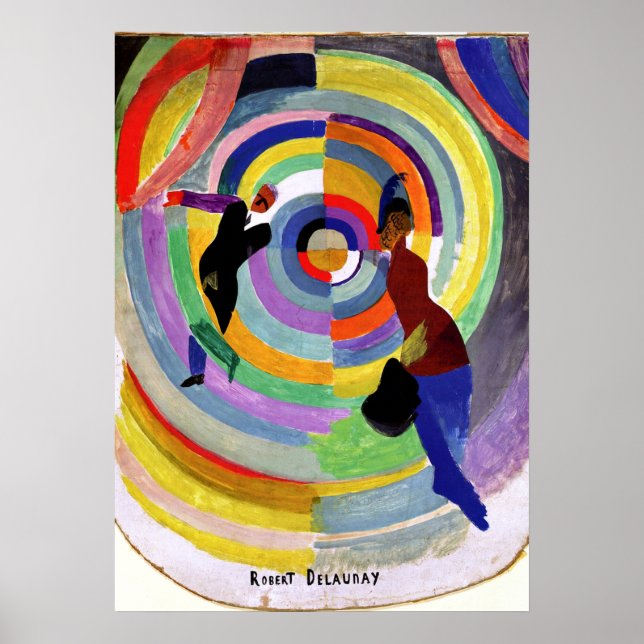 Poster Delaunay - Drame politique (Devant)