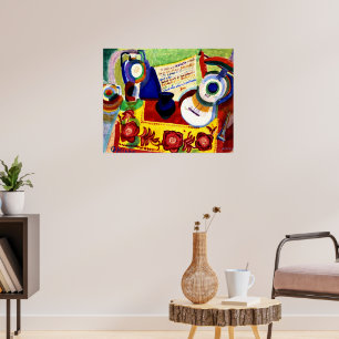 Poster Delaunay - Vie morte portugaise