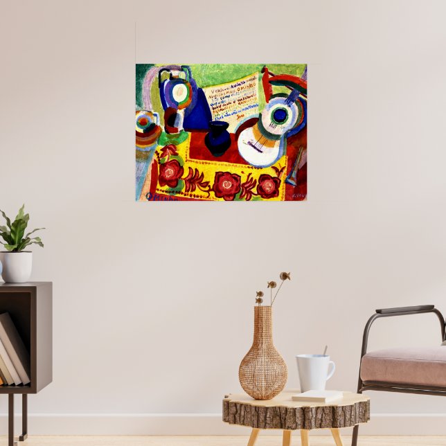 Poster Delaunay - Vie morte portugaise (Salon 3)