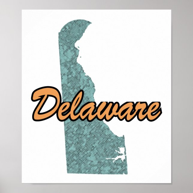 Poster Delaware (Devant)
