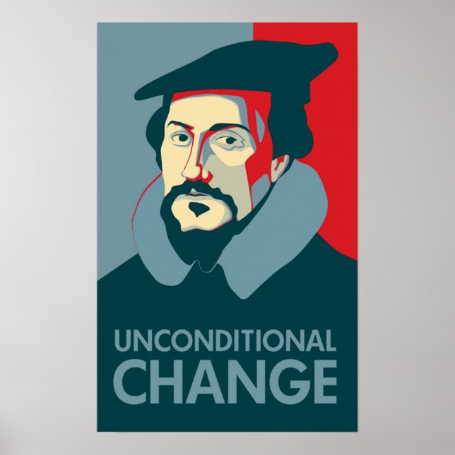Poster d'Elect John Calvin (Devant)