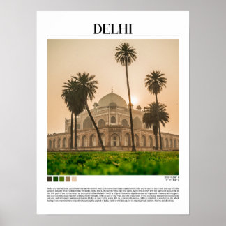 Poster Delhi - Inde