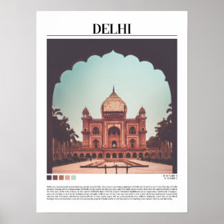 Poster Delhi - Inde