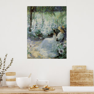 Poster Delicious Solitude par Frank Bramley, Art Vintage