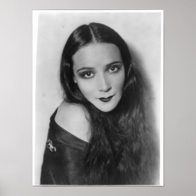 Poster Delores Del Rio Early Mexicaine Hollywood Film Sta (Devant)