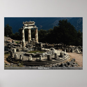 Poster Delphes, Grèce
