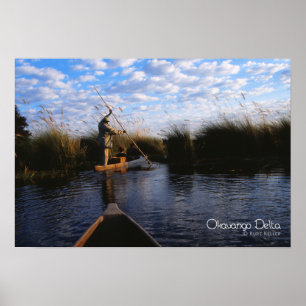 Poster Delta de l'Okavango