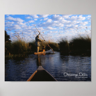 Poster Delta d'Okavango