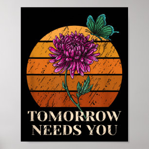 Poster Demain aura besoin de vous Santé mentale Sensibili