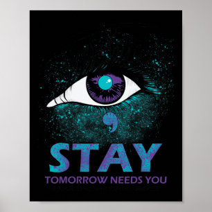 Poster Demain, Les Yeux Restent Besoin De Vous Prévention