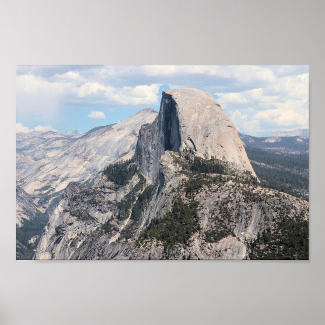 Poster Demi-dôme au parc national Yosemite (Devant)