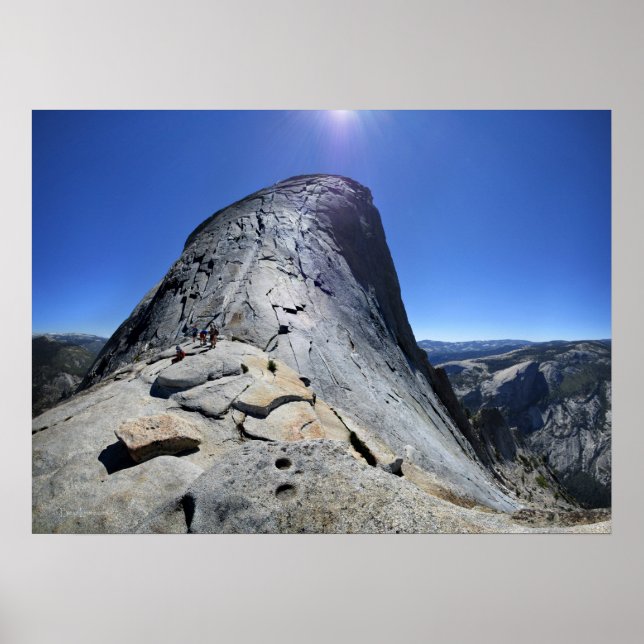 Poster Demi-dôme de la Base des Câbles - Yosemite (Devant)