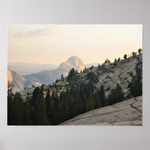 Poster Demi-dôme de Olmstead Point, Yosemite, CA