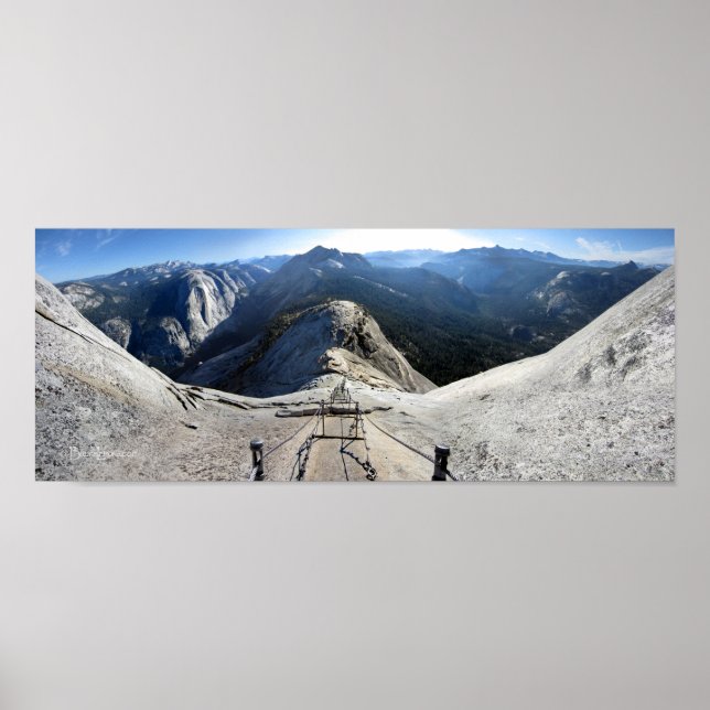 Poster Demi-dôme des câbles - Yosemite (Devant)