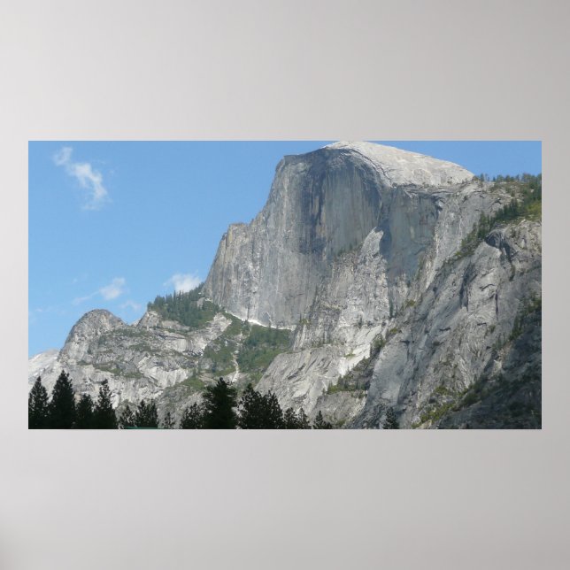 Poster Demi-dôme du côté du parc national Yosemite (Devant)