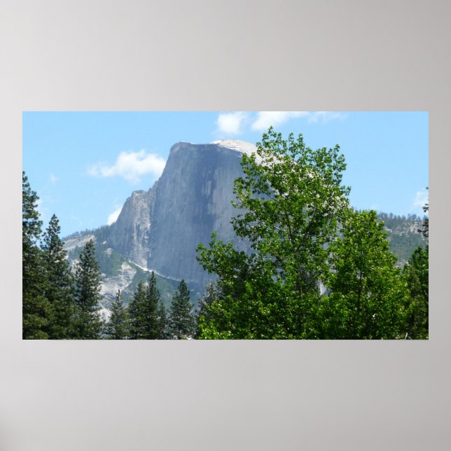 Poster Demi-dôme en été du parc national Yosemite (Devant)