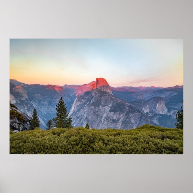 Poster Demi-dôme | Parc national de Yosemite (Devant)
