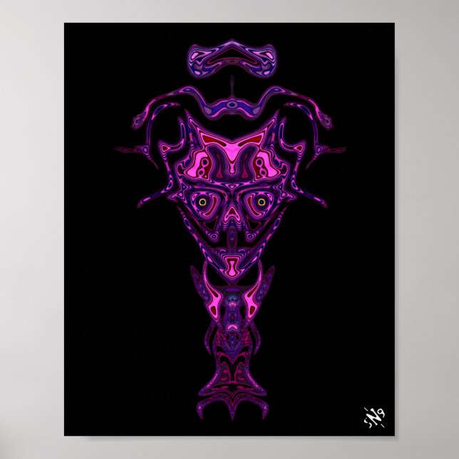 Poster Démon de l'enfer v1.2 (Devant)