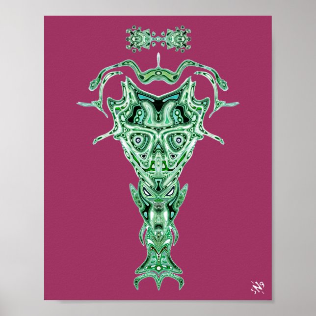 Poster Démon de l'enfer v2.1 (Devant)
