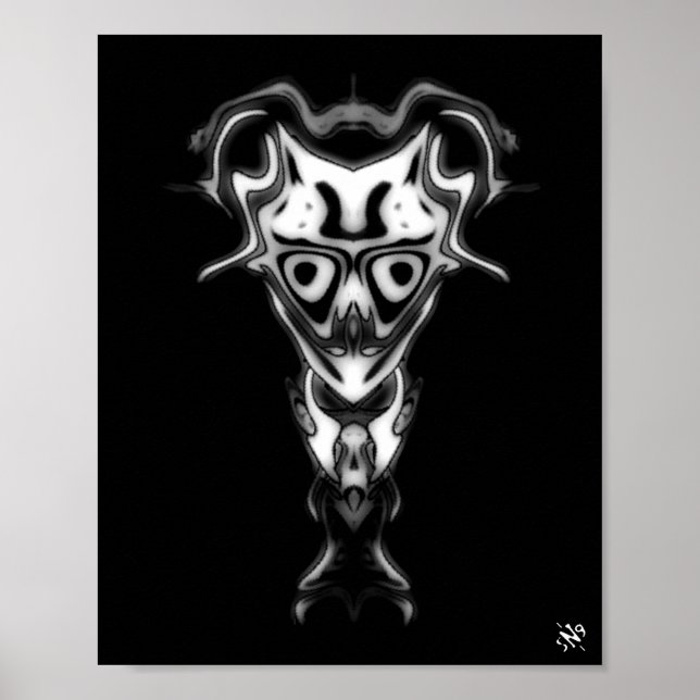 Poster Démon du buste de Underworld v0.3 (Devant)