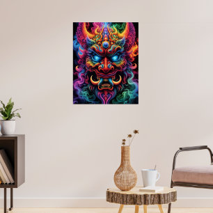 Poster Demon japonais