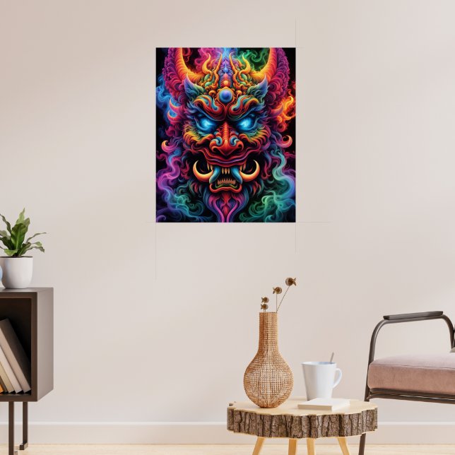 Poster Demon japonais (Salon 3)