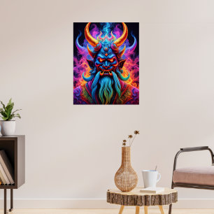 Poster Demon japonais