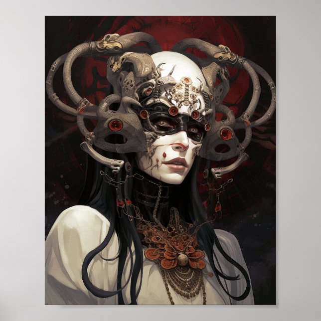 Poster Demon Queen Imaginaire Art (Devant)