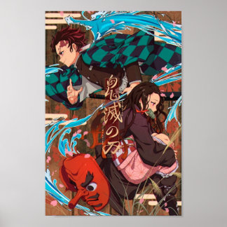 Poster Demon Slayer Kimetsu no Yaiba
