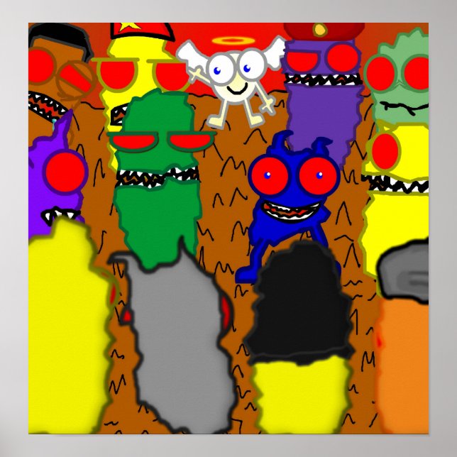 Poster Demon Time Group (Devant)
