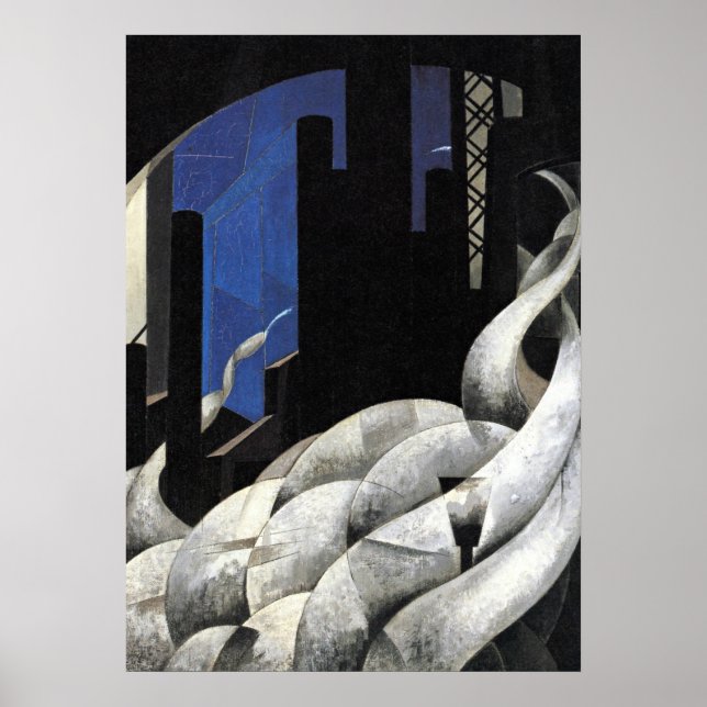 Poster Demuth - Encens d'une nouvelle église (Devant)