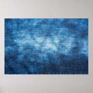Poster Denim a porté texture tissu pour arrière - plan. J
