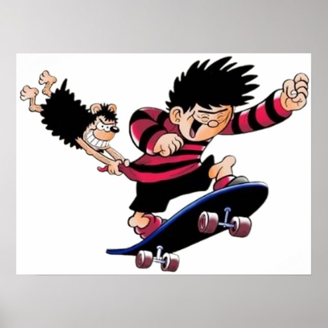 Poster Dennis et gnasher (Devant)