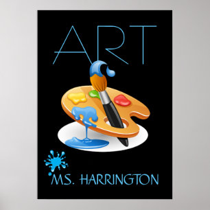 Poster d'enseignant en art - SRF