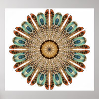 Dentelles Mandala Aquarelle : Dentelles naturelles