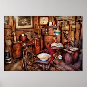 Poster Dentiste - le docteur sera avec vous bientôt