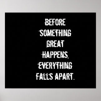 Poster d'entraînement motivationnel