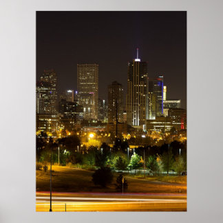 Poster Denver Skyline