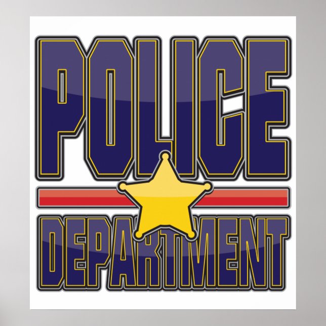 Poster Département de police de Gloss (Devant)