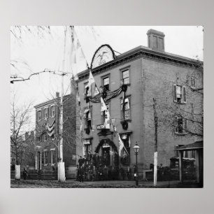 Poster Département des vêtements de guerre civile, 1865