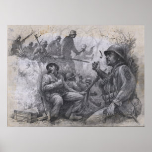 Poster Dépassement sur la colline 468