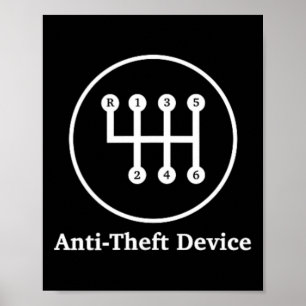 Poster Déplacement de l'appareil antivol - Pour les amate