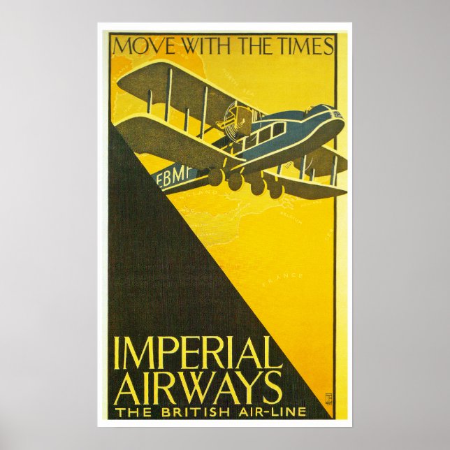 Poster Déplacer avec les heures (Devant)