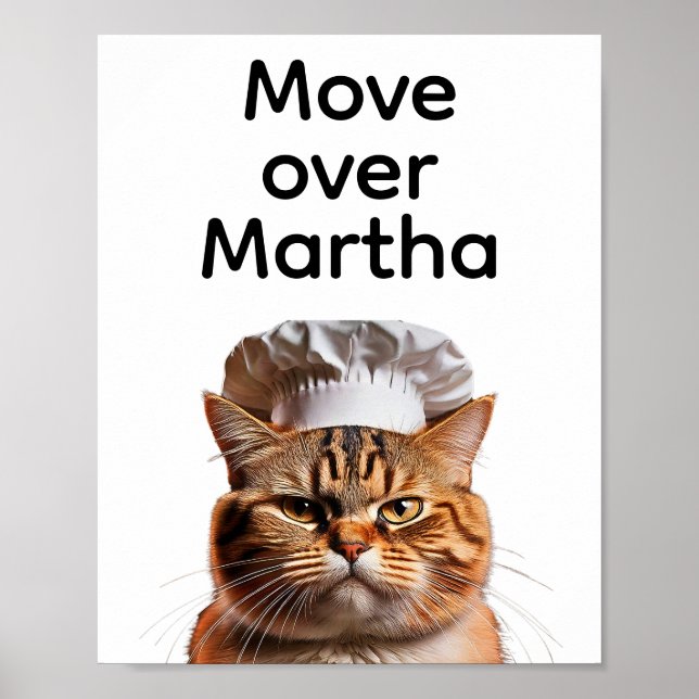 Poster Déplacer sur Martha (Devant)