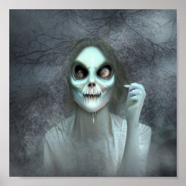 Poster Déplaisant éffrayant (Devant)