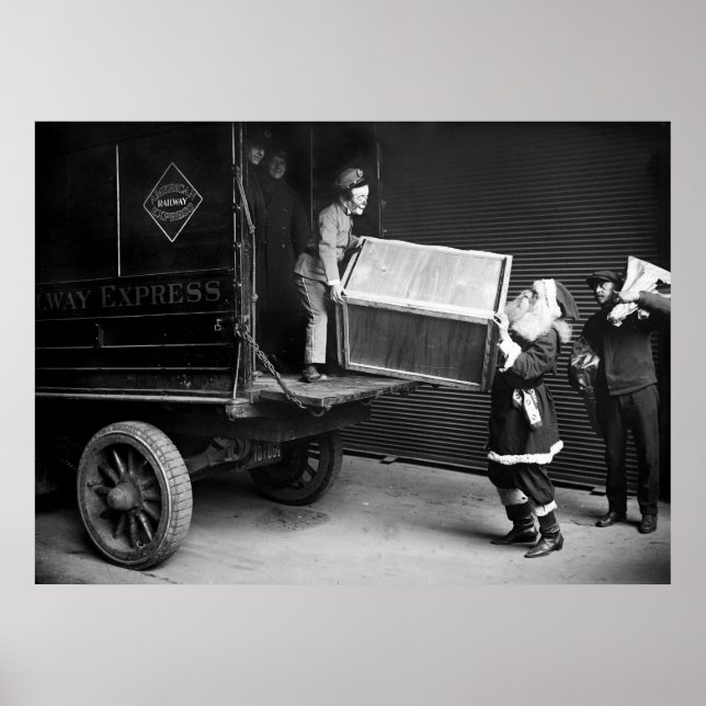 Poster Déplaisant Noël Dude, années 1920 (Devant)