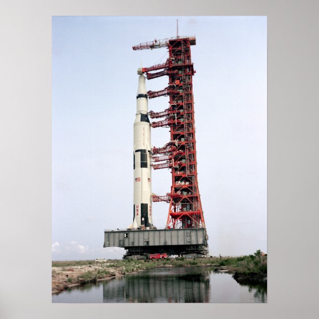 Poster Déploiement Apollo 15 (Devant)