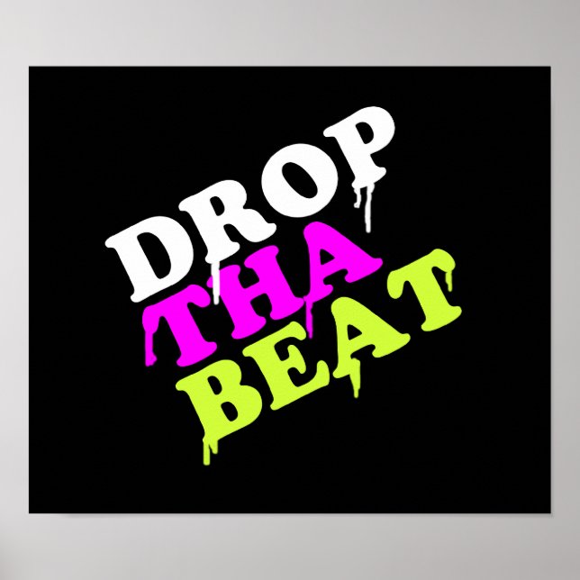 Poster Déposez L'Affiche Du Beat | Ibiza House Music Cade (Devant)